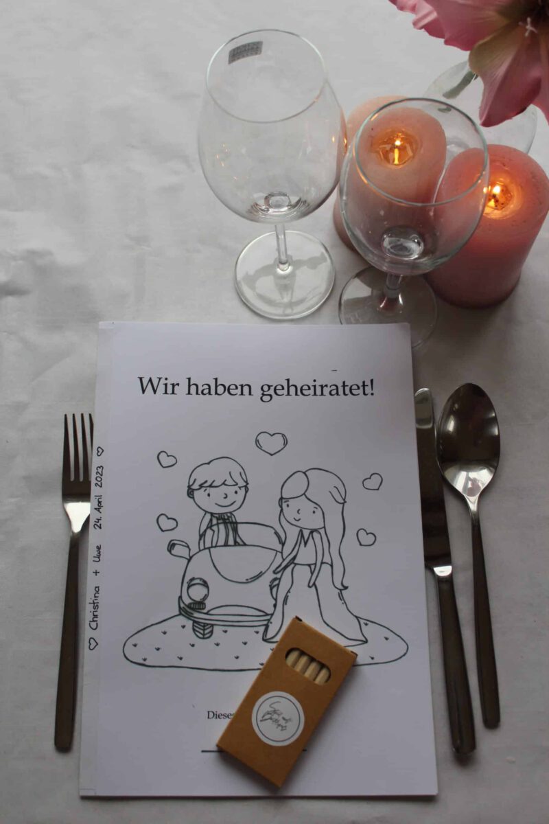 Hochzeitsrätselbuch