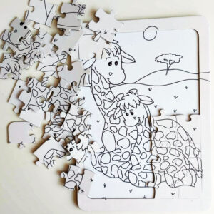 Ausmalpuzzle_Giraffe