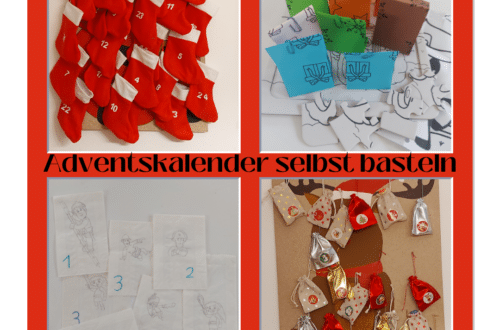 Adventskalender selbst basteln