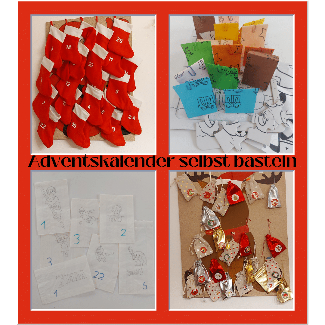 Adventskalender selbst basteln