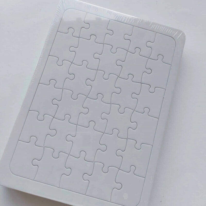 Puzzle Wunschmotiv weiß