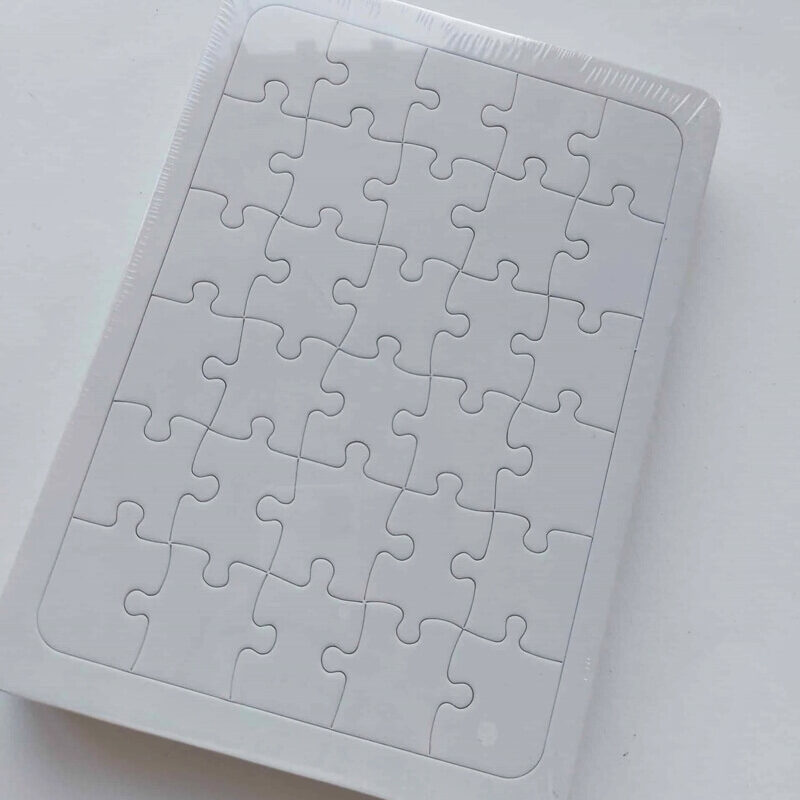 Puzzle Wunschmotiv weiß