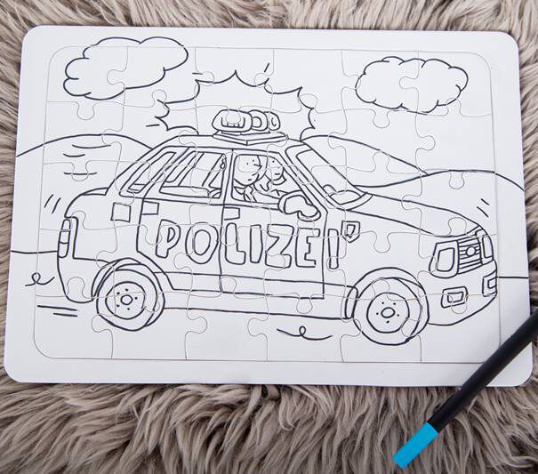 Ausmalpuzzle_Polizei