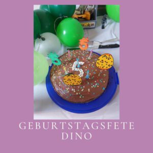Geburtstagsfete Dino