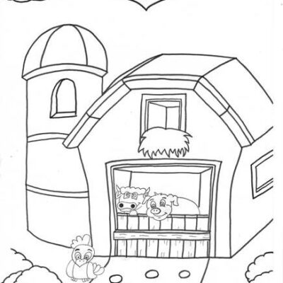 Ausmalbild_Bauernhof