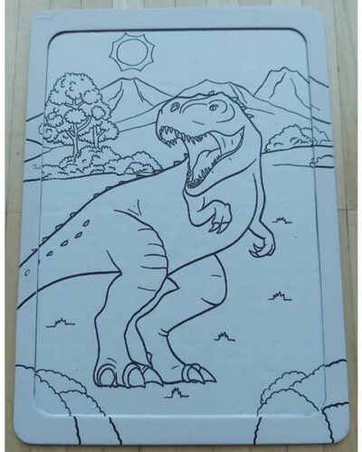 Ausmalbild Dino