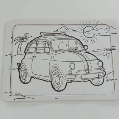 Ausmalbild Auto