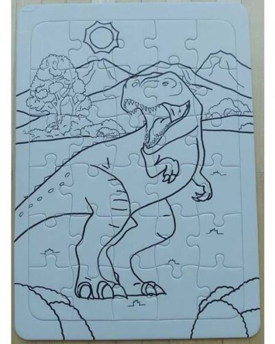 Dino Ausmalbild für Kinder