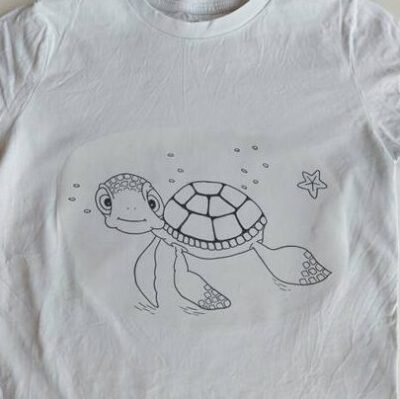Ausmalbild Schildkröte