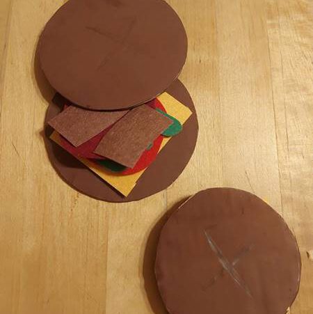 Burger für die Spielküche