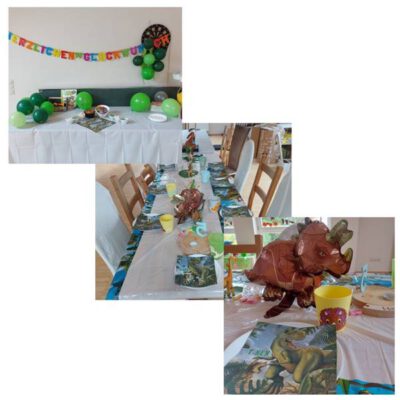 Dino Geburtstagsparty