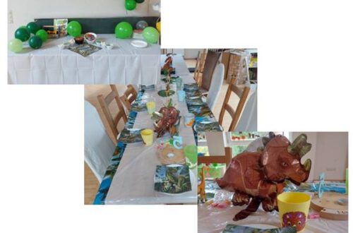 Dino Geburtstagsparty