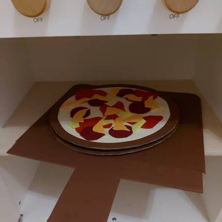 Pizza für die Spielküche