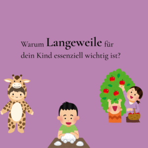 Langeweile bei Kindern, was tun?