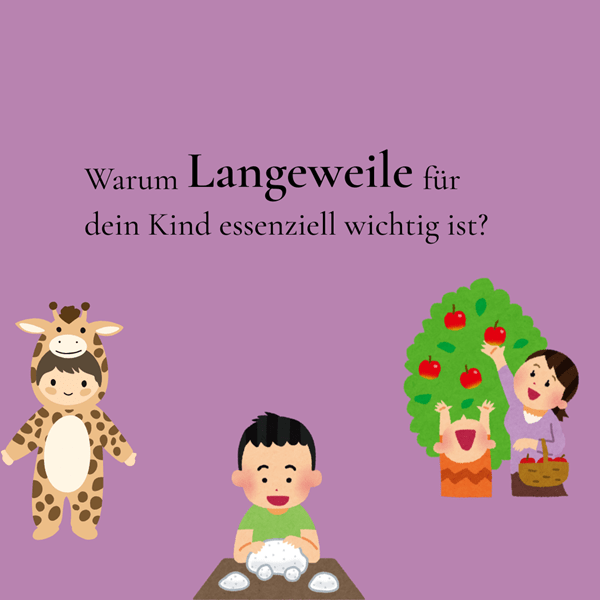 Langeweile bei Kindern, was tun?